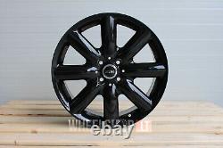 Mini Cooper ONE Clubman R17 4x100 4x17 pouces alliages 7j Noir brillant Jantes