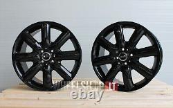Mini Cooper ONE Clubman R17 4x100 4x17 pouces alliages 7j Noir brillant Jantes