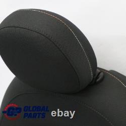 Mini Cooper One F56 Tissu \sièges avant gauche tissu Firework / Noir carbone
