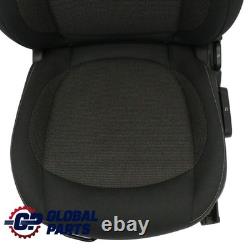 Mini Cooper One F56 Tissu \sièges avant gauche tissu Firework / Noir carbone