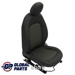 Mini Cooper One F56 Tissu \sièges avant gauche tissu Firework / Noir carbone