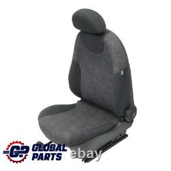 Mini Cooper One R50 Tissu Siège Tissu Avant gauche Kaleido Black
