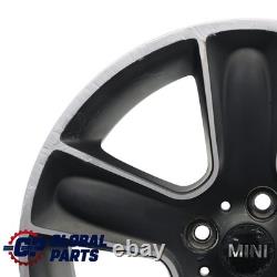 Mini Cooper One R55 R56 R57 Jante Alliage Pour 17 7J ET48 Noir Star Bullet 111