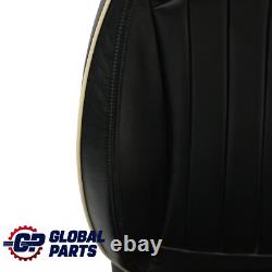Mini Cooper One R55 R56 Sport Siège Lounge Avant Gauche En Cuir Noir