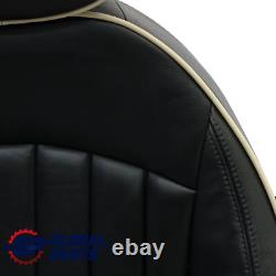 Mini Cooper One R55 R56 Sport Siège Lounge Avant Gauche En Cuir Noir