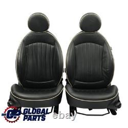 Mini Cooper One R56 Ensemble De Sièges Sport Chauffants En Cuir Noir