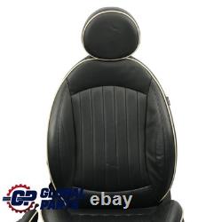 Mini Cooper One R56 Ensemble De Sièges Sport Chauffants En Cuir Noir