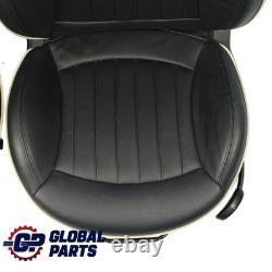Mini Cooper One R56 Ensemble De Sièges Sport Chauffants En Cuir Noir