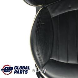 Mini Cooper One R56 Ensemble De Sièges Sport Chauffants En Cuir Noir