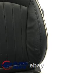 Mini Cooper One R56 Ensemble De Sièges Sport Chauffants En Cuir Noir