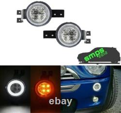 Mini Cooper R50 Gen 1 LED Halo Clignotant Bague Et Clignotant, (01-06)