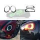 Mini F54 Clubman Avant/arrière Feu Tête & Arrière Housses Piano Noir Brillant