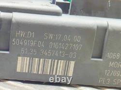 Mini One Cooper Coupe R56 2013 Module de fusibles 3457413 DLT79227