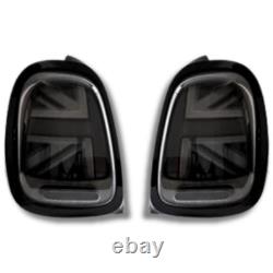 Mini One Cooper Jeu de Feux Arrière LED Union Jack F55 F56 F57 14-19 Noir