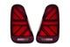 Mini One Cooper Jeu De Feux Arrière Led Union Jack Rouge Foncé R50 R52 R53 01-07