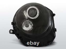 NEUF Projecteurs pour Mini COOPER R55 R56 R57 R58 R59 2006-2014 Angel Eyes Noir