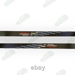 Neuf Logo Jcw Métal Porte Seuil Plaquettes pour Mini F56 F57 John Cooper Works