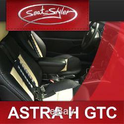 Opel Astra H GTC Housses de sieges d'auto sur mesure effet cuir tuning