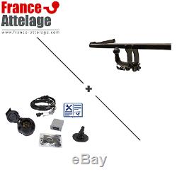 Pack attalage pour BMW Mini Countryman 10- Amovible + Faisceau 7 broches TOP