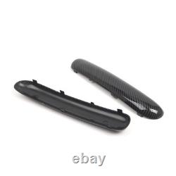 Pair Front Bumper Trim Set Pour Mini One Cooper R50/R52/R53 01-2004 Carbon Fibre