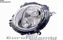 Phare Pour Mini One/Cooper 06-13 H4 Flèche Blanche Gauche