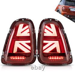 Plein LED Feux pour Mini Cooper R56 R57 R58 R59 2011-2014 Rouge Red Lumières