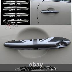 Pour Mini One COOPER S D R60 Compatriote 4 Porte Coquilles Union Jack Noir