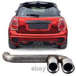 Pour Mini One Cooper F56 F57 Ab 2014-2020 Canule D'Échappement Jcw Conversion
