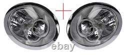 Pour Mini One / Cooper R50, R52, R53 04-phare Avant Droit +gauche Électrique Fast