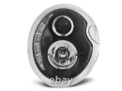 Svetlomety LED DRL Look pour BMW pour Mini COOPER R50 R52 R53 Denné svetlo Ciern