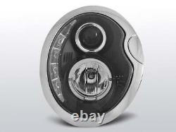 Svetlomety LED DRL Look pour BMW pour Mini COOPER R50 R52 R53 Denné svetlo Ciern