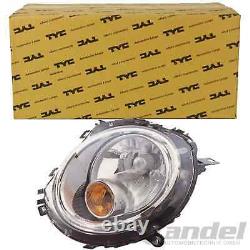 TYC PHARE PRINCIPAL H4 DROIT Compatible Avec MINI CLUBVAN CLUBMAN ONE COOPER D S