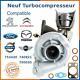 Turbo Chargeur Neuf Pour Ford Focus 2 1.6 Tdci 90 110 Cv 753420-0002, 753420-5