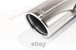 Ulter Inox Échappement Sport pour Mini One Cooper R50 R52 R53 2000-2006 90mm