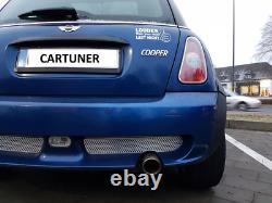 Ulter Inox Échappement Sport pour Mini One Cooper R50 R52 R53 2000-2006 90mm