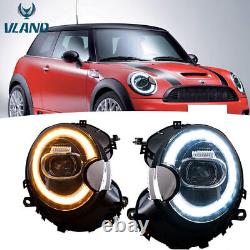 VLAND Complets LED Phares Pour BMW mini Cooper 2007-12 2013 R55 R56 R57 R58 R59