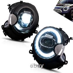 VLAND Complets LED Phares Pour BMW mini Cooper 2007-12 2013 R55 R56 R57 R58 R59