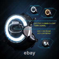 VLAND Complets LED Phares Pour BMW mini Cooper 2007-12 2013 R55 R56 R57 R58 R59