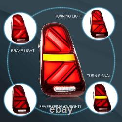VLAND Feu arrière Pour Mini Cooper R50 R52 R53 2001-06 rouge Avec Démarrage