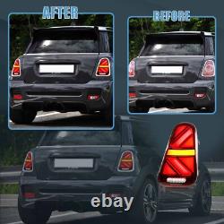 VLAND Feu arrière Pour Mini Cooper R50 R52 R53 2001-06 rouge Avec Démarrage