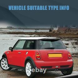 VLAND Feu arrière Pour Mini Cooper R50 R52 R53 2001-06 rouge Avec Démarrage