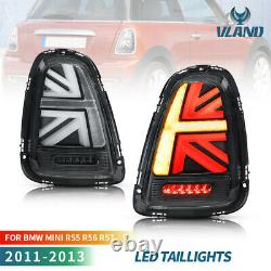 VLAND Feux arrière avec Mini Cooper R56 R57 R58 R59 2011-13 Full LED feu arrière