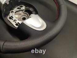 Volant Mini Cooper ONE R55 R56 R57 2 rayons cuir point rouge