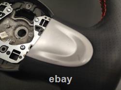 Volant Mini Cooper ONE R55 R56 R57 2 rayons cuir point rouge