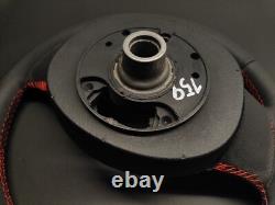 Volant Mini Cooper ONE R55 R56 R57 2 rayons cuir point rouge